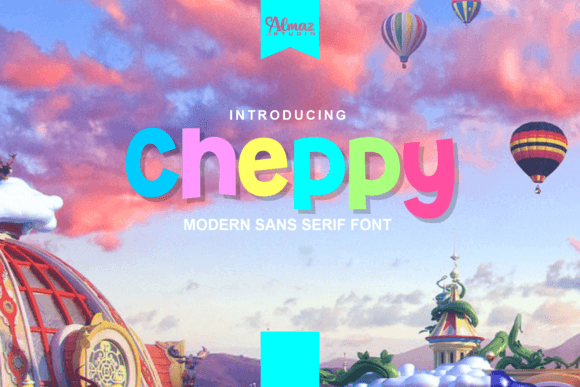 Cheppy: A Playful Display Font for Engaging Editorial Design