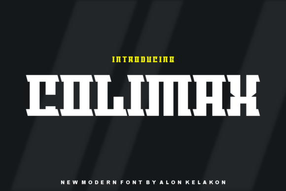 Colimax: The Modern Display Font for Polished Branding