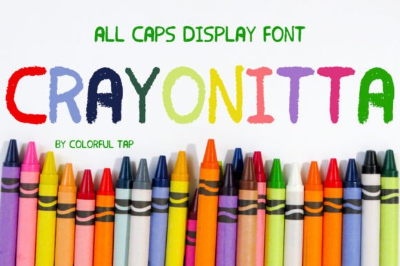 Crayonitta: A Playful Display Font for Engaging Campaigns