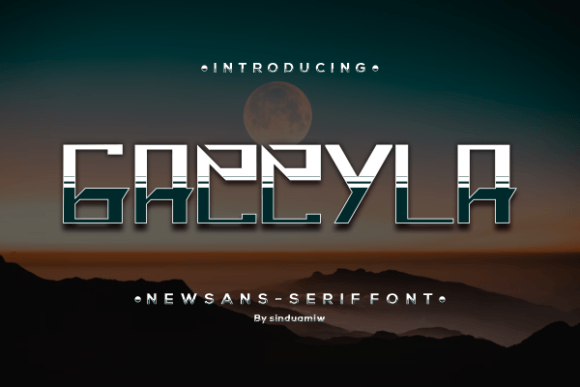 Discover Gazzyla: A Modern Display Font for Web Design