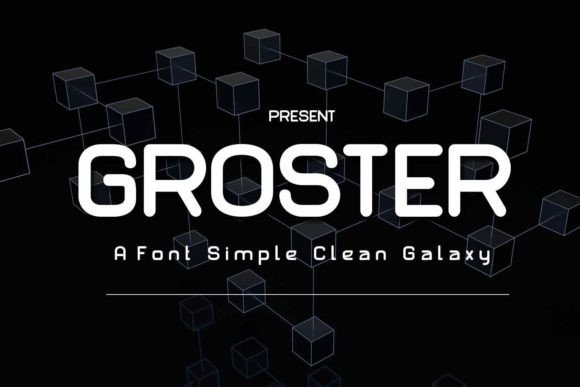 Discover Groster: A Charming Display Font for Crafters