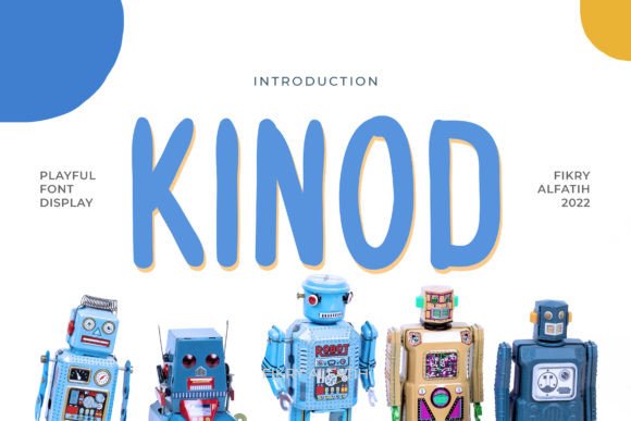 Discover Kinod: A Playful Display Font for Web Design