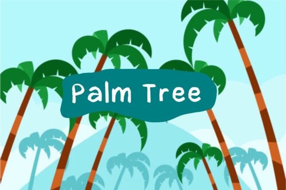Discover Palm Tree: A Tropical Display Font for Editorial Design