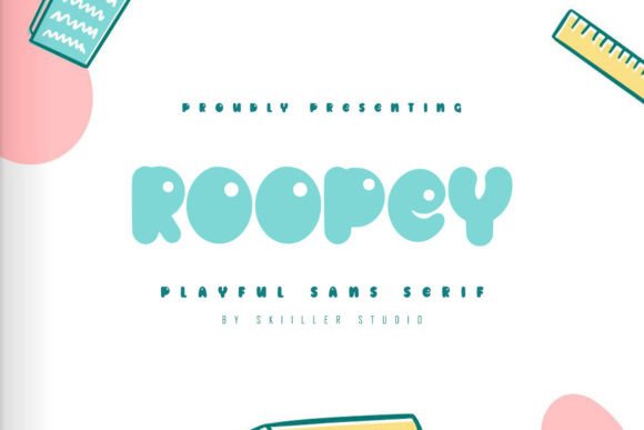 Discover Roopey: A Playful Display Font for Web Design