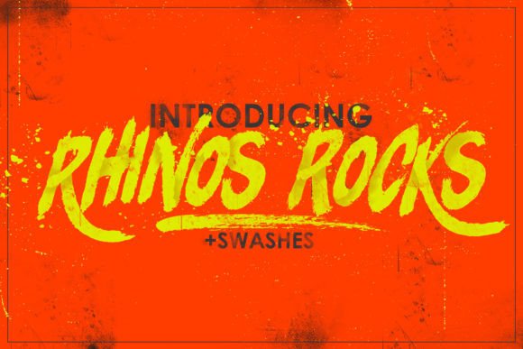 Discovering Rhinos Rocks: A Bold Typeface for Editorial Design
