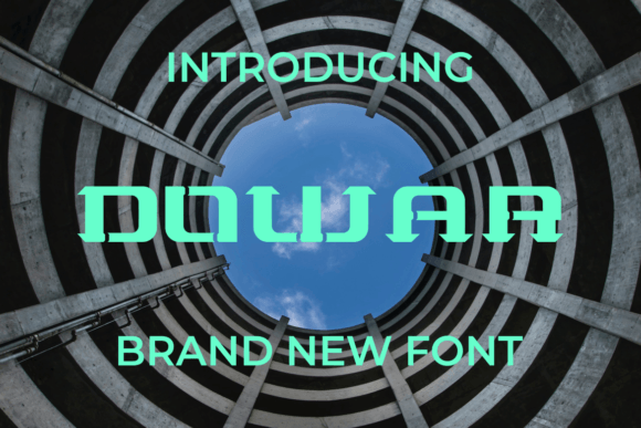 Enhance Your Brand with Dowar: A Bold Display Font