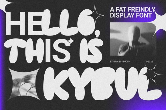 Enhance Your Web Design with Kybul, a Bubbly Display Font