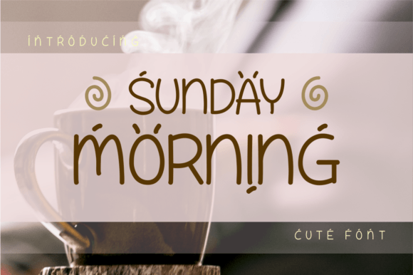 Enhance Your Web Design with Sunday Morning Font