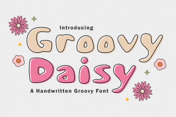 Exploring Groovy Daisy: A Retro-Style Display Font