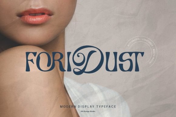 Foridust: The Elegant Display Font for Your Brand Upgrade
