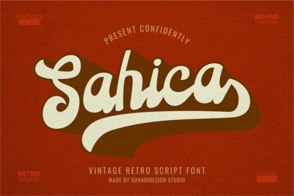 Sahica: A Groovy Script Font for Editorial Character