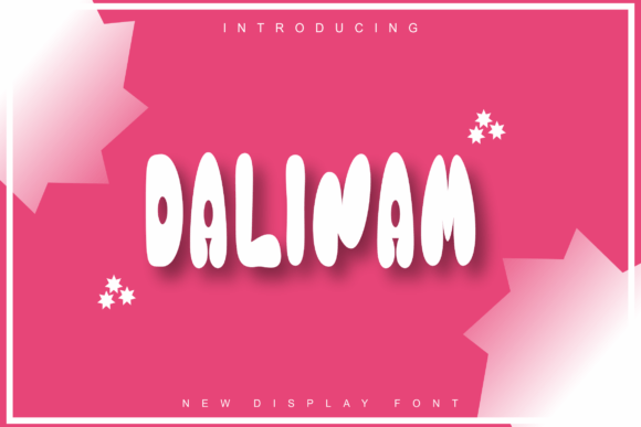 Unleash Creativity with Dalinam: A Bold and Fun Font
